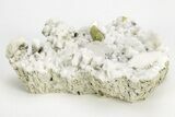 Green Titanite (Sphene), Pericline & Muscovite - Pakistan #209280-1